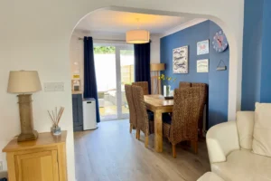 Cornwall holiday cottage Harlyn dining area 3 gallery