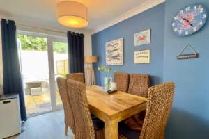 Cornwall holiday cottage Harlyn dining area 2 gallery