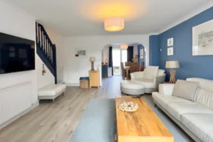 Cornwall holiday cottage Harlyn lounge area 2 gallery