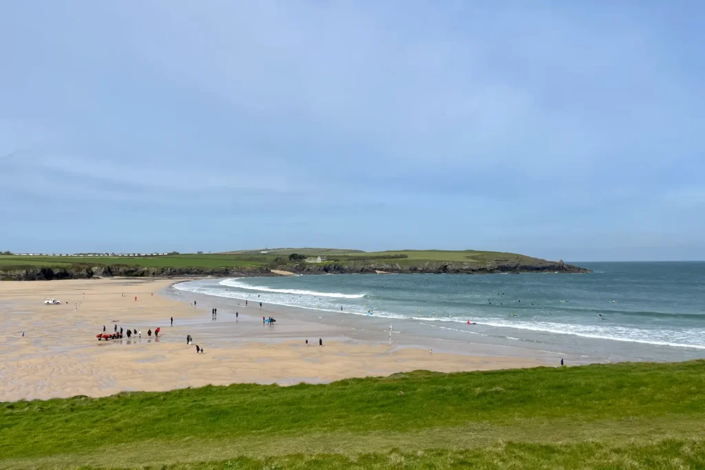 Cornwall holiday cottage Harlyn view harlyn beach gallery